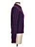 Ganni Checkered-gingham Purple Pullover Sweater Size XS (0) - photo 4