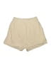 ABLE Solid Tan Khaki Shorts Size XS - photo 2