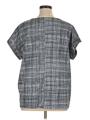 Worthington Short Sleeve Blouse (view 2)