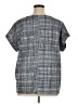 Worthington Gray Short Sleeve Blouse Size 0X - photo 2