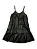 Zara 100% Polyurethane Black Dress Size 7 - photo 1