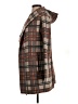 Field Flower Plaid Brown Coat Size XS - photo 5
