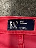 Gap Color Block Burgundy Red Jeans Size 2 - photo 4