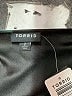 Torrid 100% Polyester Print Black Cocktail Dress Size 2X Plus (2) - photo 7