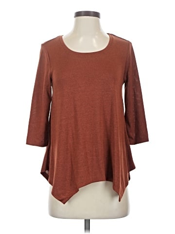 Style&Co 3/4 Sleeve T-Shirt (view 1)