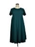 Lularoe Solid Teal Casual Dress Size XL - photo 1