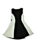 Ally B Color Block Black Dress Size 7 - photo 2