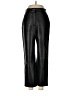 Babaton 100% Polyurethane Black Casual Pants Size 6 - photo 1