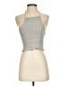 American Eagle Outfitters 100% Viscose Silver Tank Top Size S - photo 1