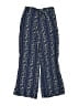 Assorted Brands Print Blue Casual Pants Size 8 - photo 1
