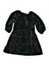 Zara 100% Polyester Black Teal Dress Size 9 - photo 1