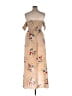 Shein Floral Tan Casual Dress Size XL - photo 2