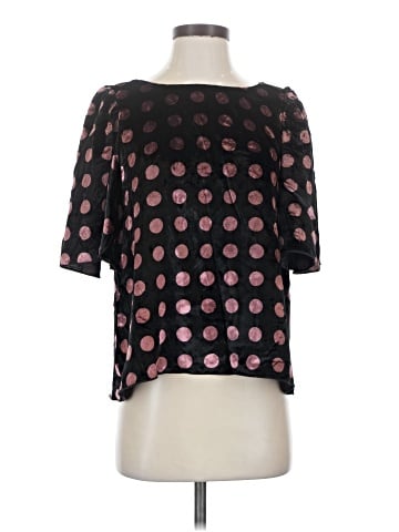 Ann Taylor Short Sleeve Blouse (view 1)