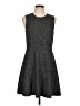 Theory Tweed Gray Casual Dress Size 10 - photo 1