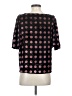 Ann Taylor Polka Dots Black Short Sleeve Blouse Size S - photo 2