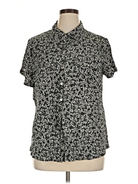 Christopher & Banks Short Sleeve Blouse