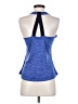 Adidas 100% Polyester Blue Active Tank Size S - photo 2