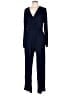 Fraiche Solid Blue Jumpsuit Size L - photo 1