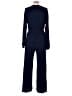 Fraiche Solid Blue Jumpsuit Size L - photo 2