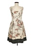 K Studio Print Tan Cocktail Dress Size 6 - photo 1
