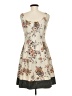 K Studio Print Tan Cocktail Dress Size 6 - photo 2