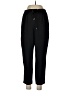 Zara Solid Black Casual Pants Size L - photo 1