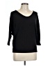 Laila Jayde Black 3/4 Sleeve Top Size L - photo 1