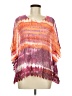 Assorted Brands 100% Polyester Pink Poncho Size M - photo 1