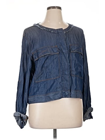 Donna Karan New York Long Sleeve Blouse (view 1)