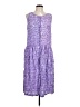 Assorted Brands 100% Rayon Paisley Purple Casual Dress Size L - photo 1