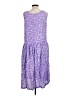 Assorted Brands 100% Rayon Paisley Purple Casual Dress Size L - photo 2
