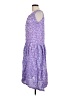 Assorted Brands 100% Rayon Paisley Purple Casual Dress Size L - photo 5