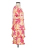 Umgee Print Pink Cocktail Dress Size S - photo 4