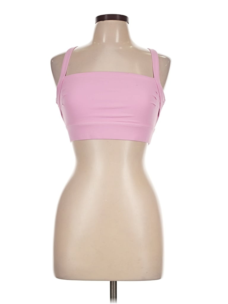 Pre-owned Astoria Activewear Tank Top Pink Strapless Neckline Tops