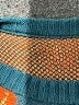 Unbranded 100% Acrylic Print Teal Pullover Sweater Size L - photo 7