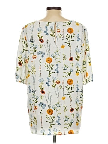 Remade 3/4 Sleeve Blouse (view 2)