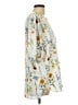 Remade 100% Polyester Floral White 3/4 Sleeve Blouse Size L - photo 4