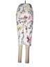 Unbranded 100% Polyester Floral White Casual Pants Size L - photo 2