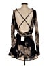 Altar'd State 100% Polyester Floral Blue Black Cocktail Dress Size S - photo 2