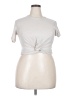 Unbranded Ivory Short Sleeve Turtleneck Size 16 (estimated) - photo 1