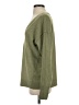 Lucky Brand Solid Green Pullover Sweater Size S - photo 5