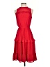 Monteau 100% Polyester Red Cocktail Dress Size S - photo 1