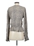 Blue Life 100% Rayon Gray Long Sleeve Blouse Size S - photo 2