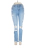 Altar'd State Hearts Blue Jeans Size 27 waist - photo 1
