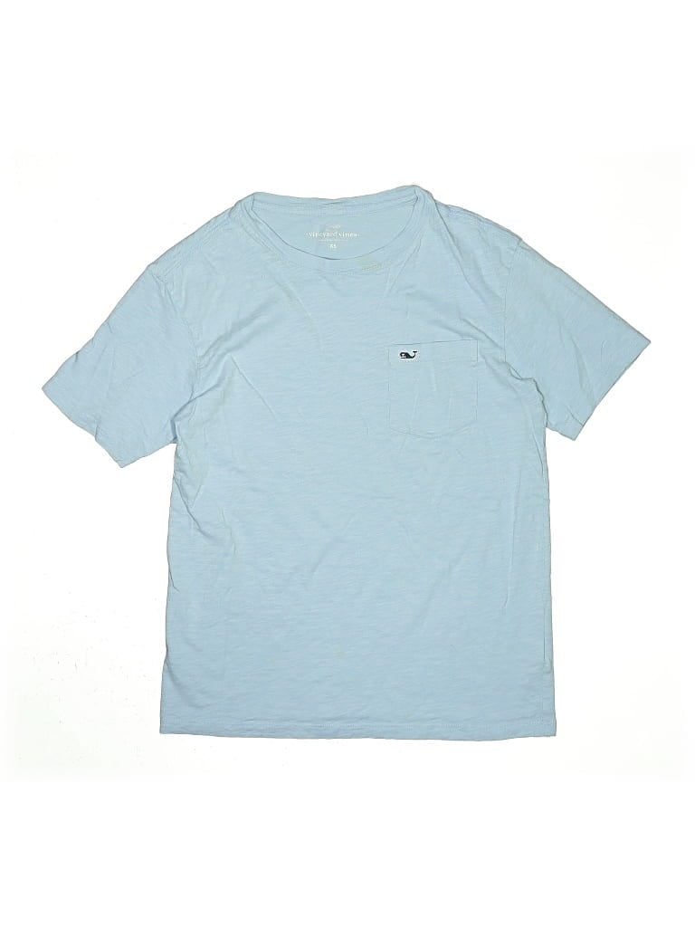 Pre-owned Vineyard Vines Kids' Short Sleeve T-shirt In Blue
