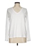 Fabletics White Long Sleeve T-Shirt Size M - photo 1