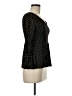 Unbranded Black 3/4 Sleeve Top Size M - photo 4