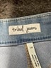Tribal Jeans Solid Blue Jeans Size 14 - photo 7