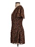 showpo 100% Polyester Floral Brown Cocktail Dress Size 2 - photo 5