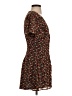 showpo 100% Polyester Floral Brown Cocktail Dress Size 2 - photo 4